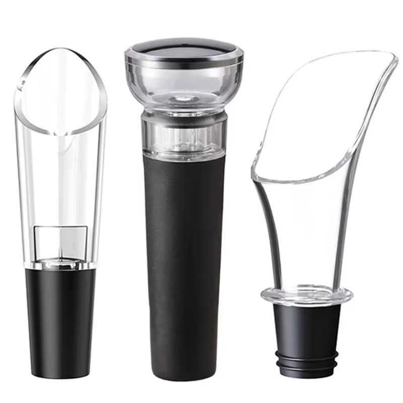 Wine Stopper Vacuum - ขวดไวน์รั่วซีลปั๊มสูญญากาศ Stopper Pourer Spout Decanter ไวน์