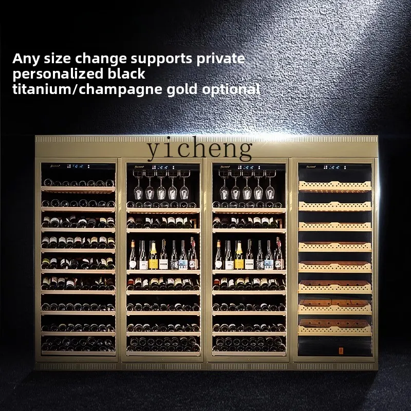Wine & Beer Guayaquil - ตู้เก็บไวน์ C21, ตู้เก็บไวน์ควบคุมอุณหภูมิคงที่, สำหรับใช้ในบ้าน, ตู้เก็บไวน์แบบสั่งทำพิเศษ กล่องตื้น