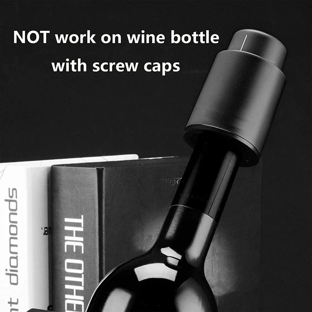 จุกปิดขวดไวน์แบบสุญญากาศชนิดกด - Wine Stopper Vacuum บทวิจารณ์และราคา