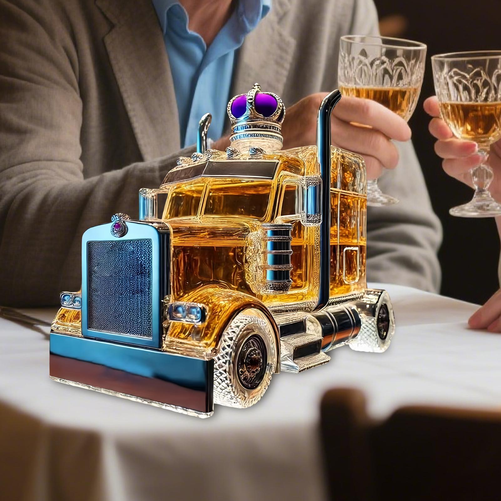 ขวดเหล้าไวน์ครึ่งรถบรรทุก Bour - Wine Beer Truck บทวิจารณ์และราคา