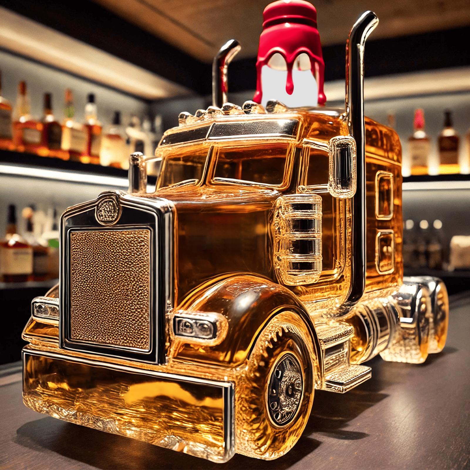 ขวดเหล้าไวน์ครึ่งรถบรรทุก Bour - Wine Beer Truck บทวิจารณ์และราคา