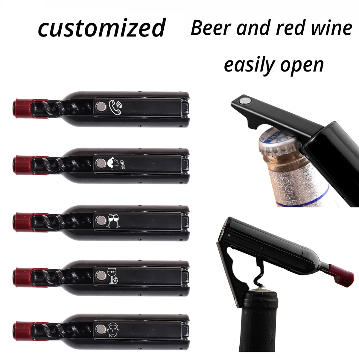 ที่เปิดขวดไวน์แบบกำหนดเอง พร้อ - Wine In Beer Name บทวิจารณ์และราคา