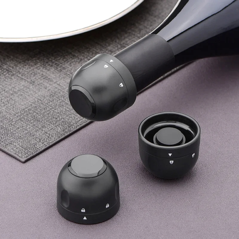 1/5 ชิ้น จุกปิดขวดไวน์แบบสุญญา - Wine Stopper Vacuum บทวิจารณ์และราคา