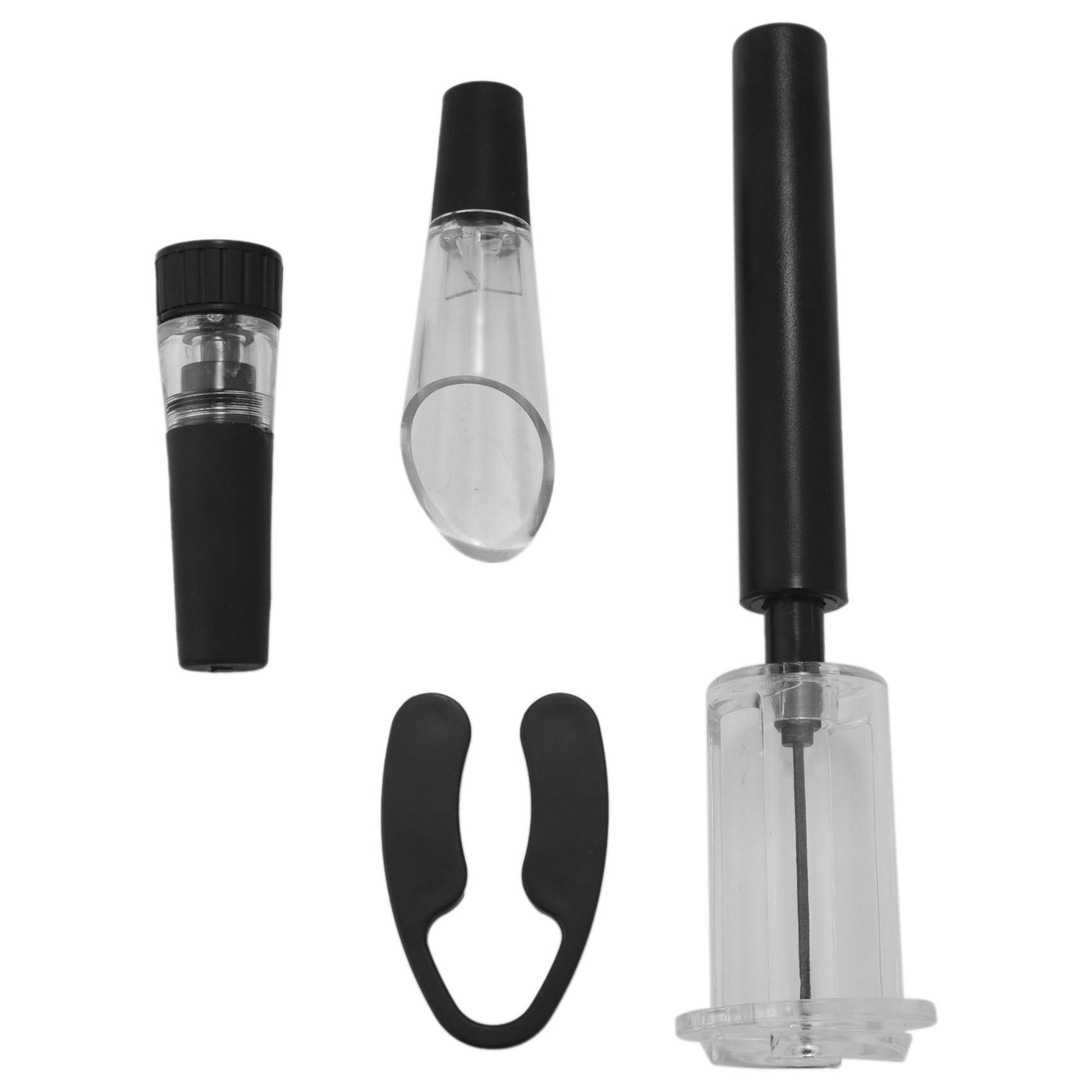 ชุดเปิดขวดไวน์ AEE8-4 ชิ้น, ชุ - Wine Stopper Vacuum บทวิจารณ์และราคา