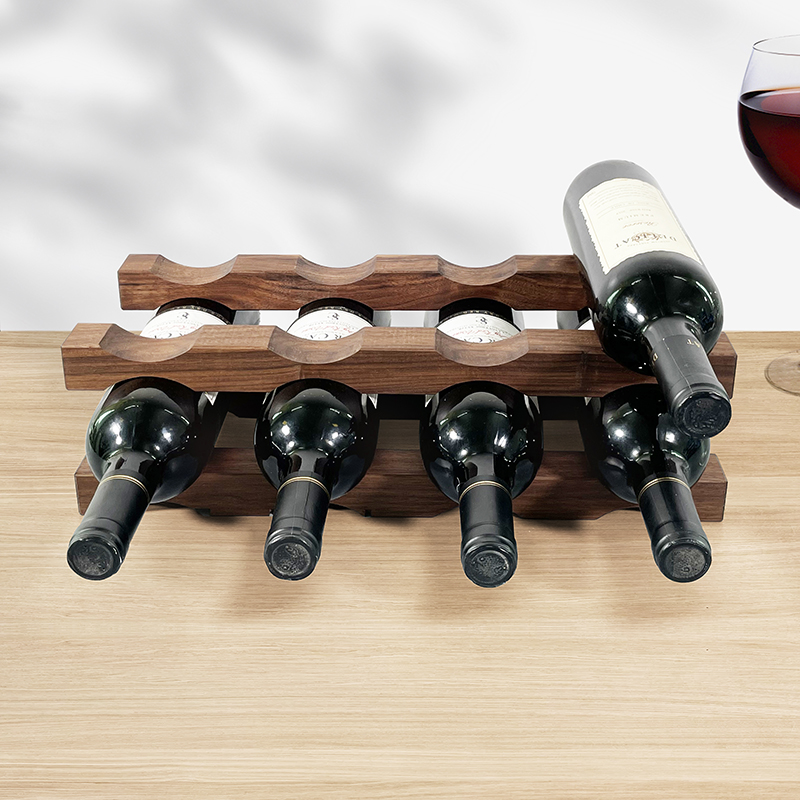 ชั้นวางไวน์ไม้เนื้อแข็งหลายชั้ - Wine Beer Rack บทวิจารณ์และราคา