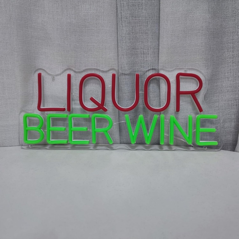 ป้ายไฟนีออน LED สำหรับตกแต่งผน - Wine In Beer Store บทวิจารณ์และราคา