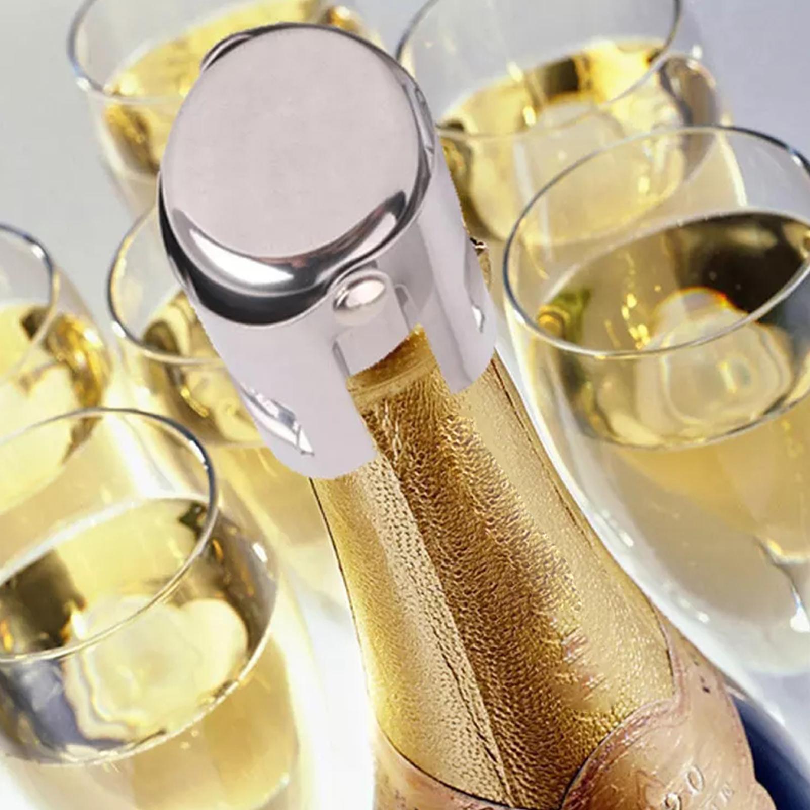 จุกปิดขวดแชมเปญสแตนเลส 1/2/3 ช - Wine Stopper Vacuum บทวิจารณ์และราคา