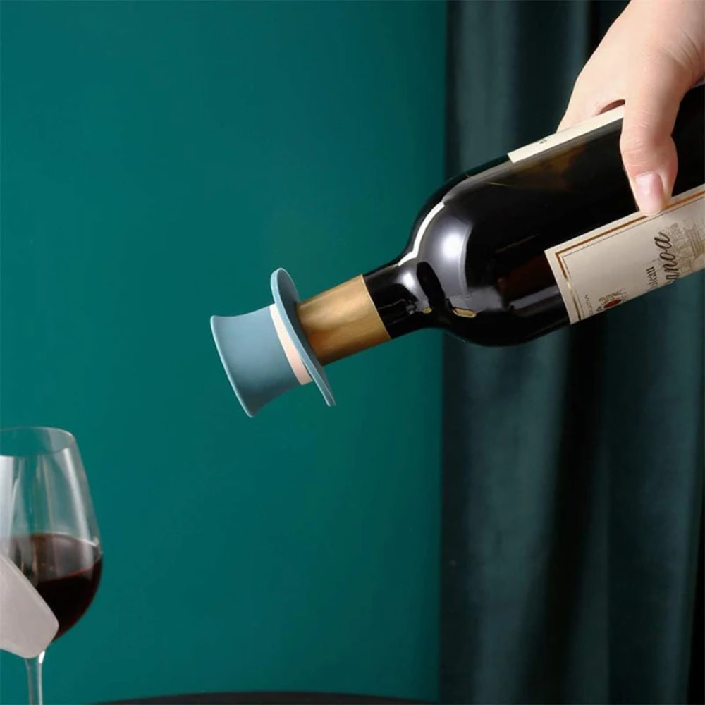 จุกปิดขวดไวน์รูปหมวกและไพ่สุดส - Wine Stopper Vacuum บทวิจารณ์และราคา