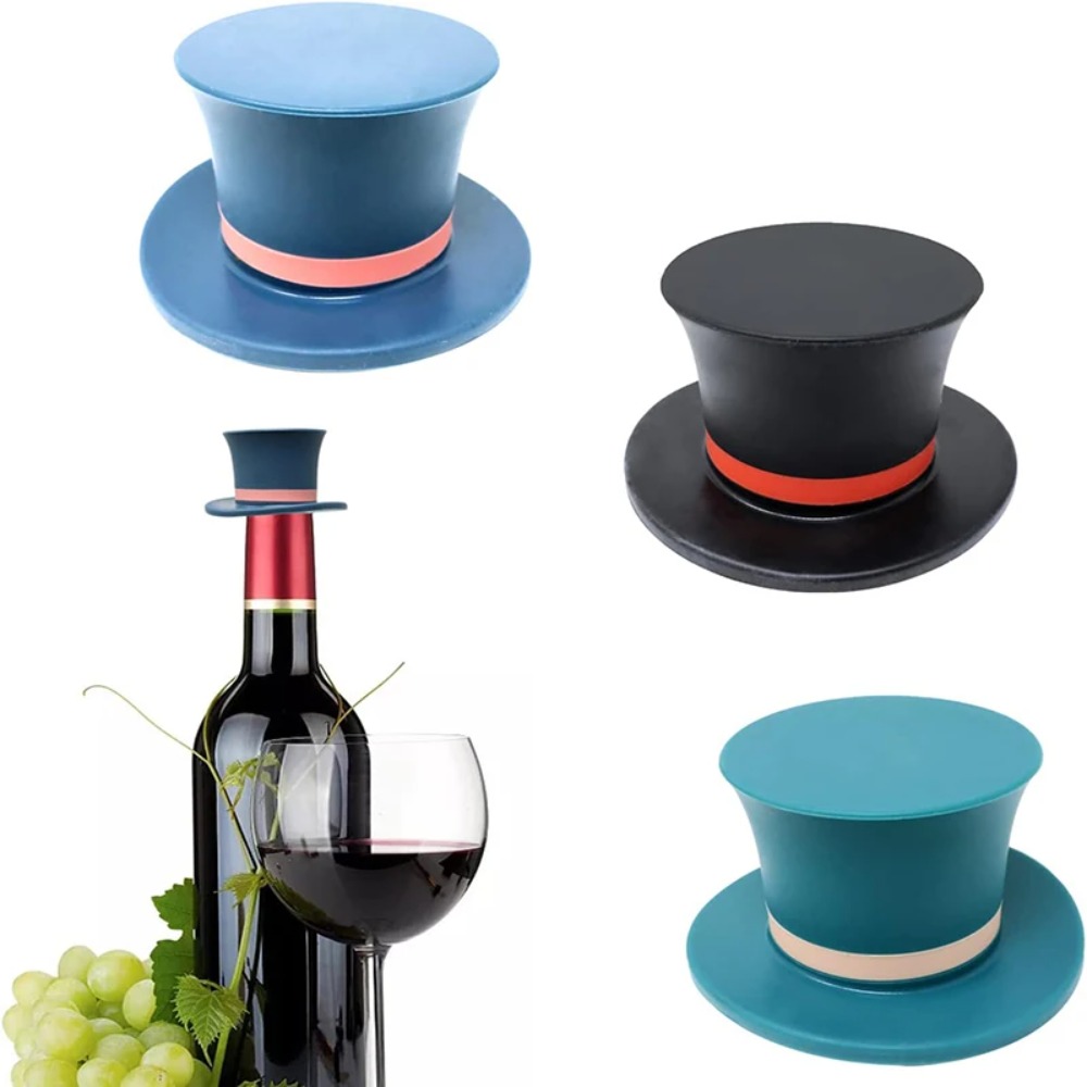 จุกปิดขวดไวน์รูปหมวกและไพ่สุดส - Wine Stopper Vacuum บทวิจารณ์และราคา