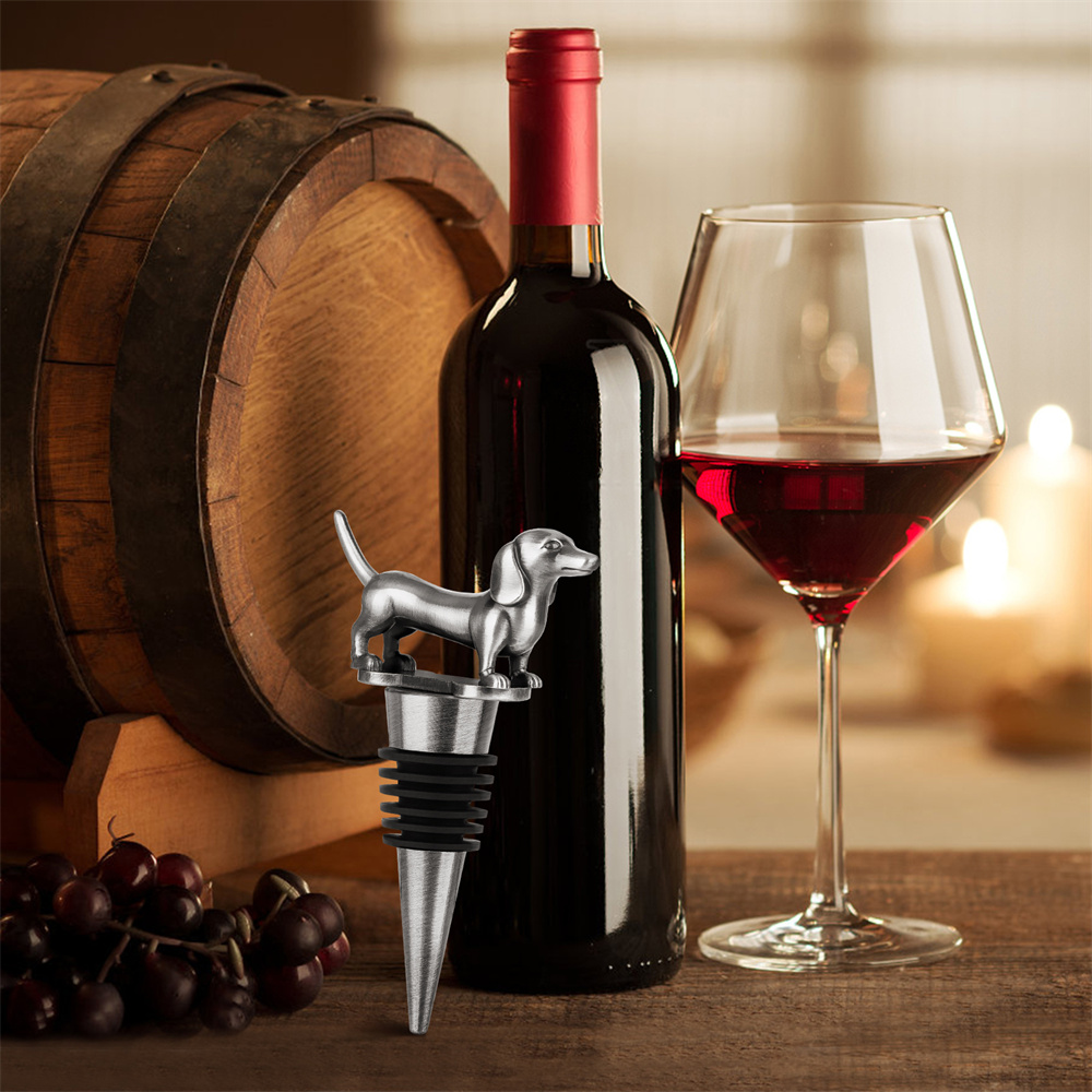 จุกปิดขวดไวน์รูปสุนัขดัชชุนด์  - Wine Stopper Vacuum บทวิจารณ์และราคา