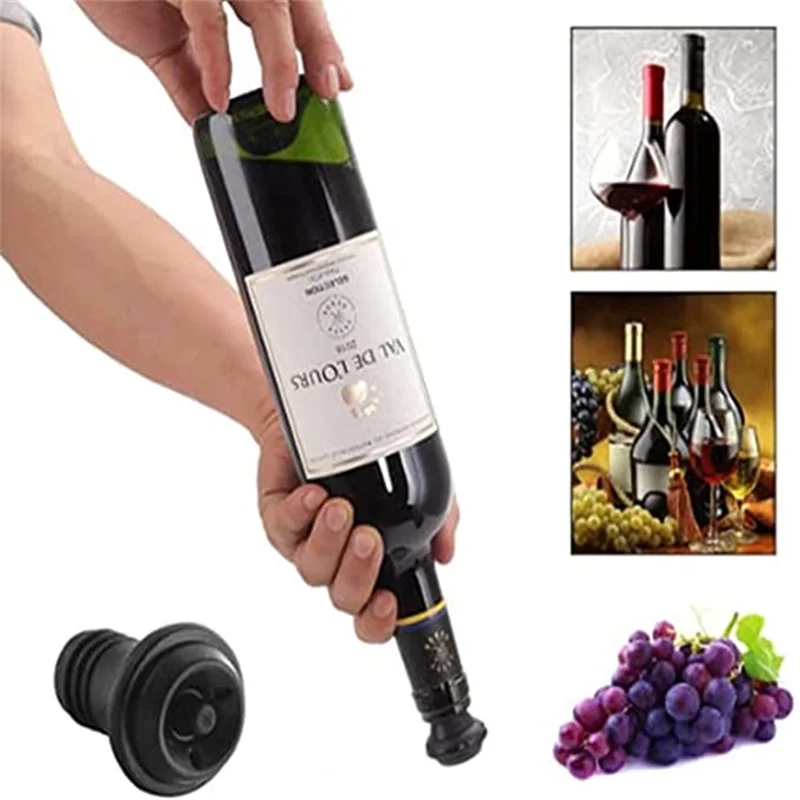 จุกไวน์พร้อมปั๊มไวน์สูญญากาศเค - Wine Stopper Vacuum บทวิจารณ์และราคา