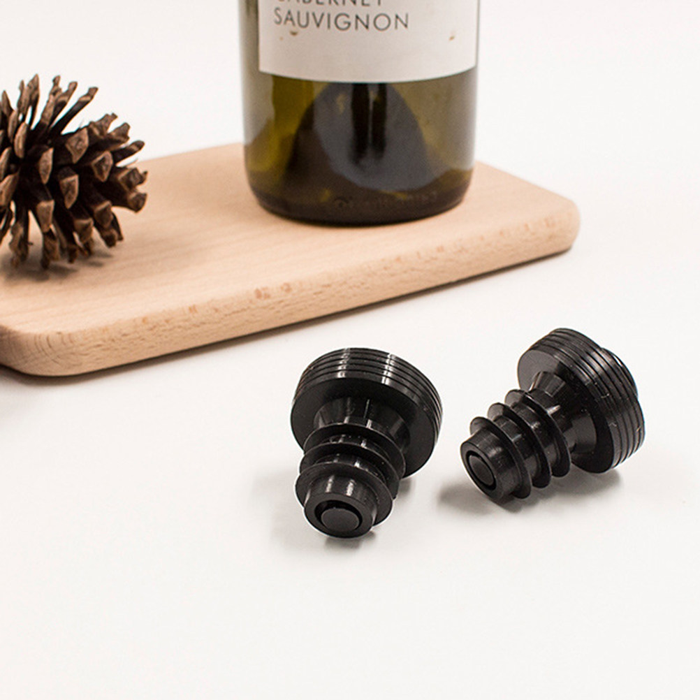 จุกปิดขวดไวน์ซิลิโคนเกรดพรีเมี - Wine Stopper Vacuum บทวิจารณ์และราคา