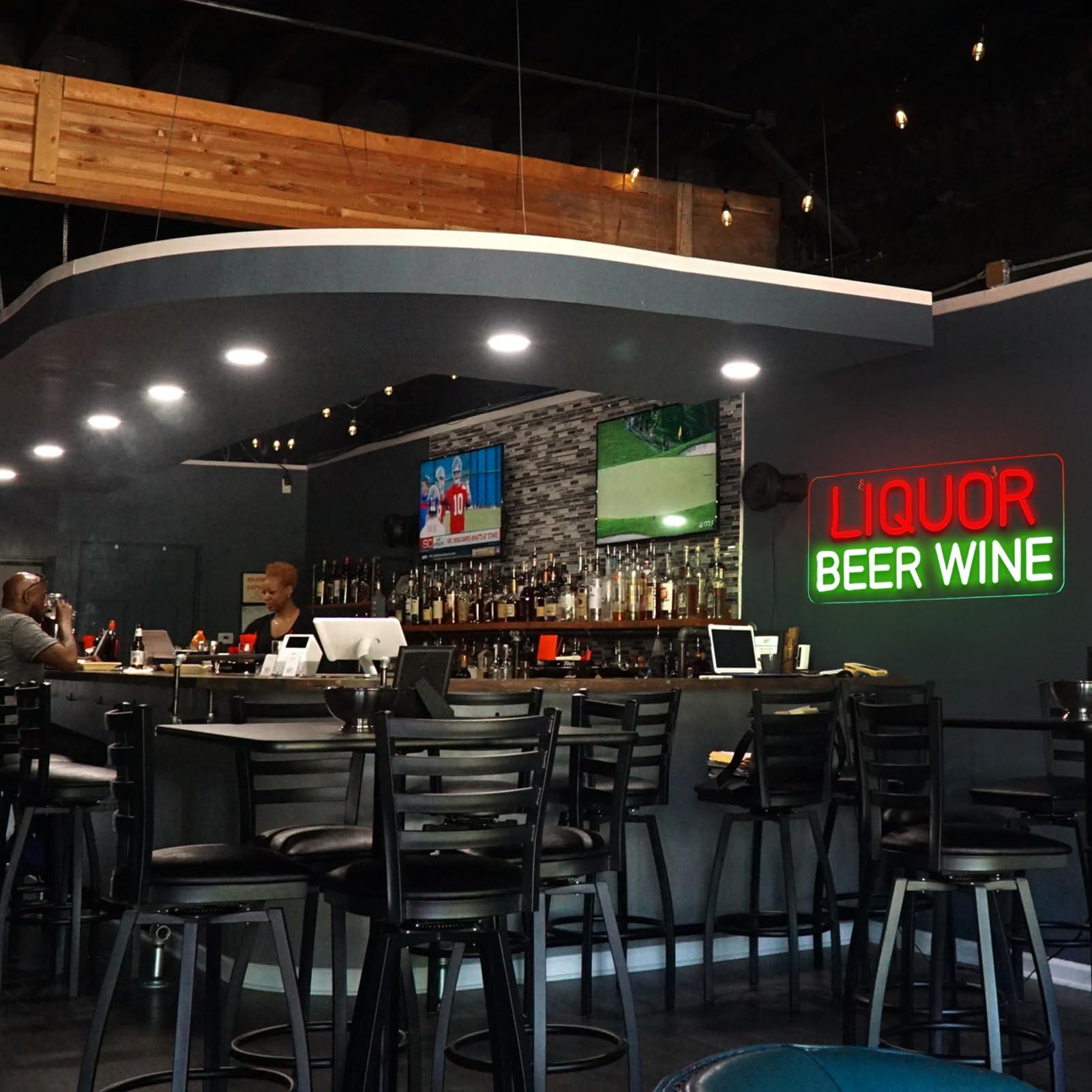 ป้ายนีออนเหล้า เบียร์ ไวน์ สำห - Wine In Beer Store บทวิจารณ์และราคา