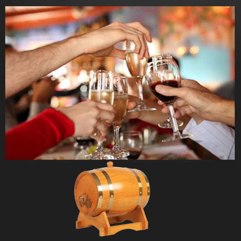 ถังไม้โอ๊คขนาด1.5ลิตร/3ลิตรถัง - Wine In Beer Store บทวิจารณ์และราคา