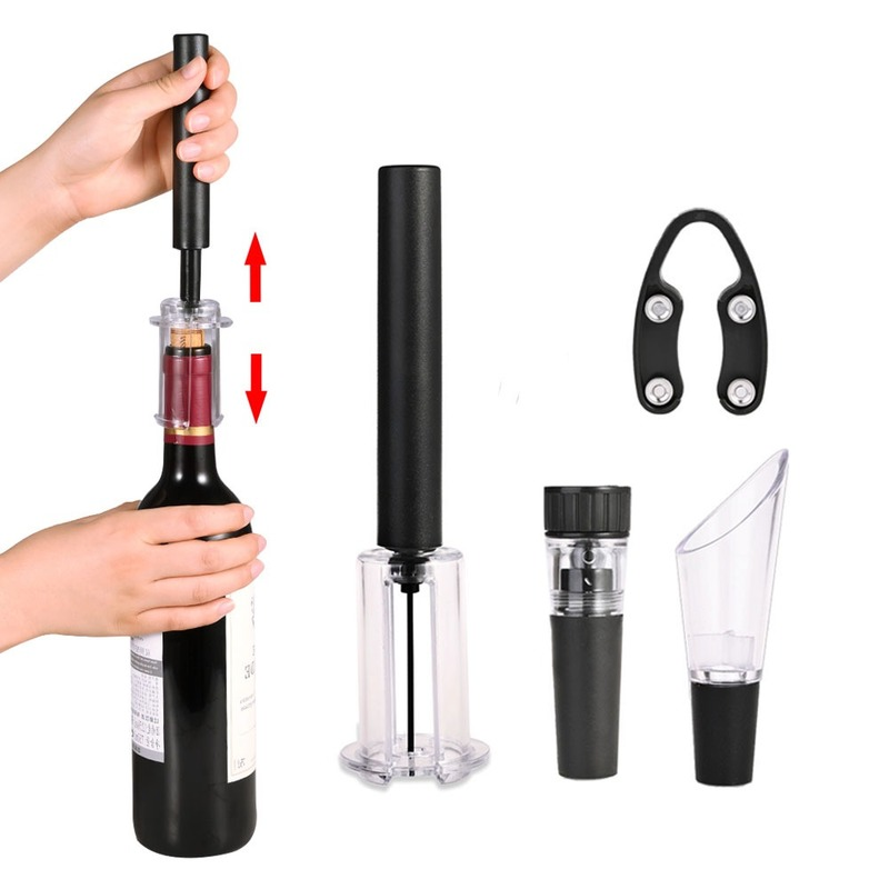 Air ปั๊มที่เปิดขวดไวน์ความดันอ - Wine Stopper Vacuum บทวิจารณ์และราคา