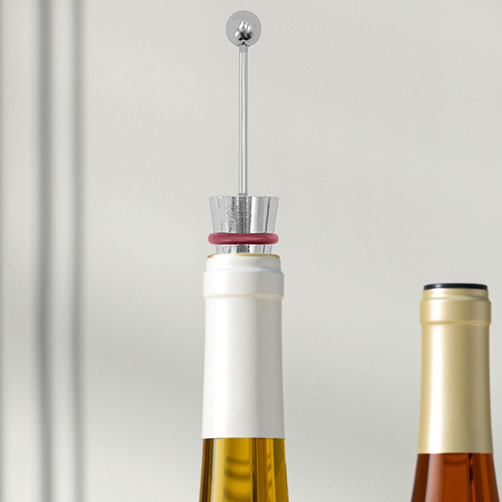 จุกปิดขวดไวน์ โลหะผสม ซิลิโคน  - Wine Stopper Vacuum บทวิจารณ์และราคา